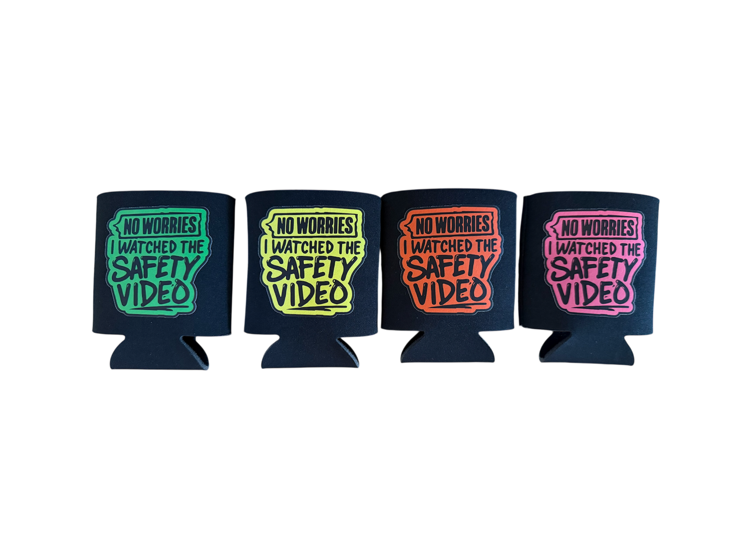 Koozie beverage beer holder Safety Video edition