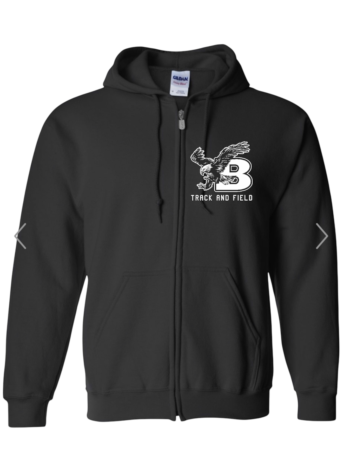 Bellingham Track and Field full zip hoodie – DettorreCustoms