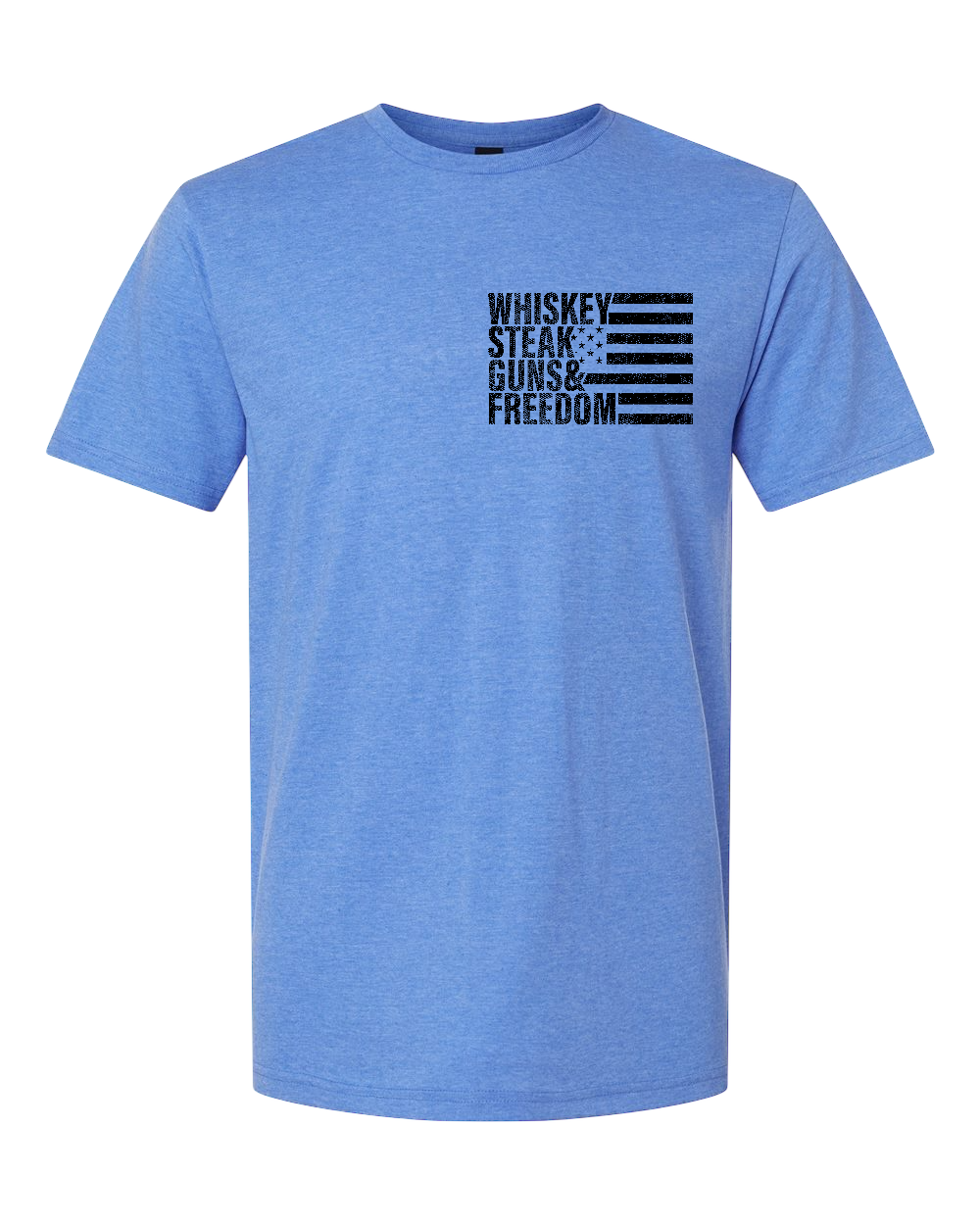 Whiskey steak guns and freedom Graphic Tees / T-shirts