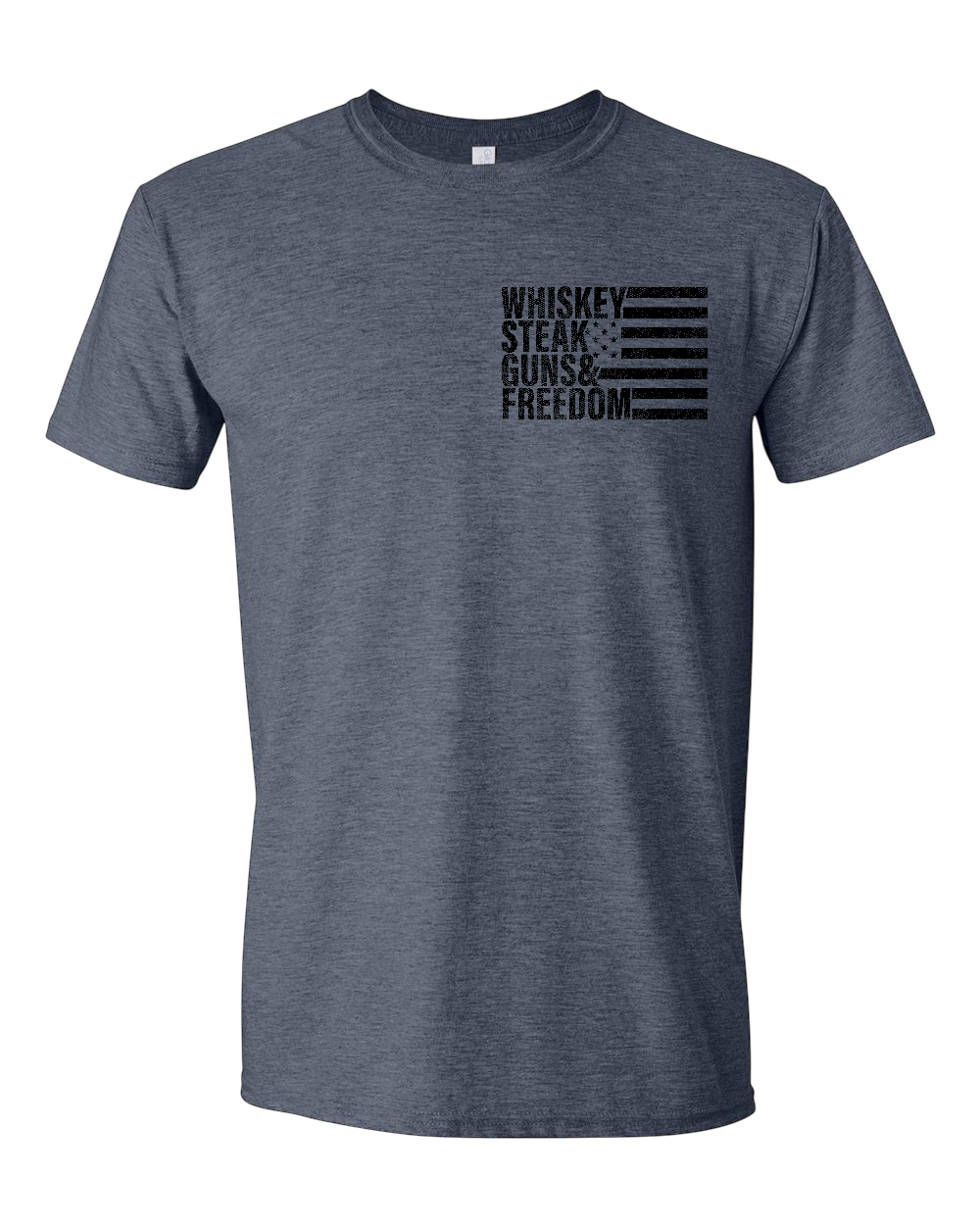 Whiskey steak guns and freedom Graphic Tees / T-shirts