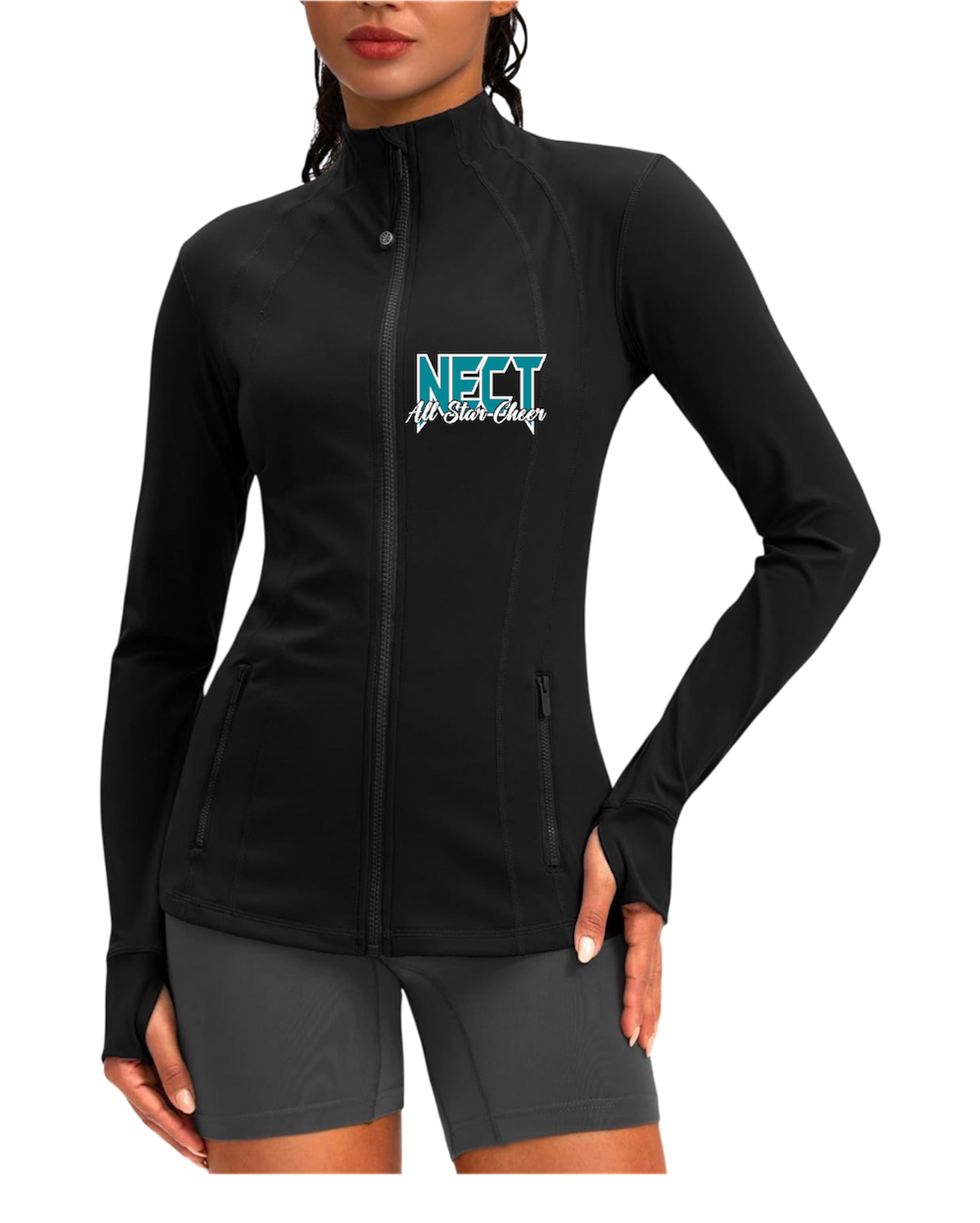 NECT women’s 4 pocket workout jacket