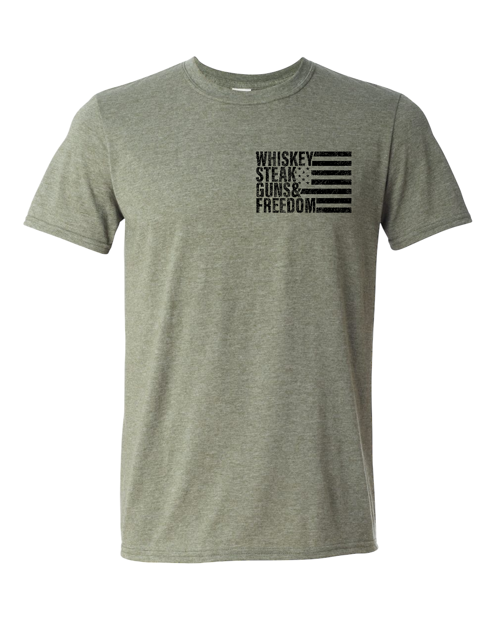 Whiskey steak guns and freedom Graphic Tees / T-shirts