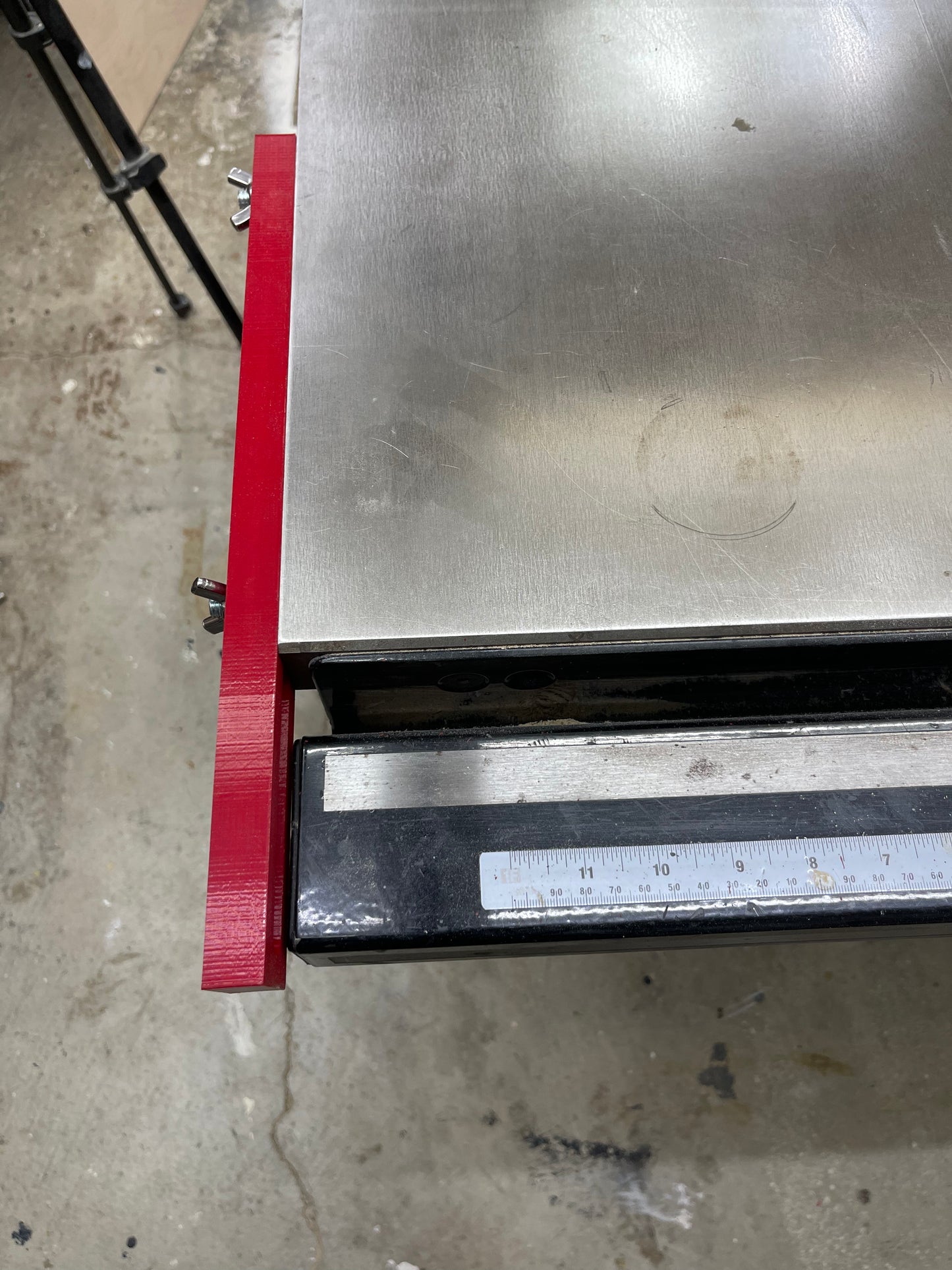 Support Bracket for Sawstop table saw