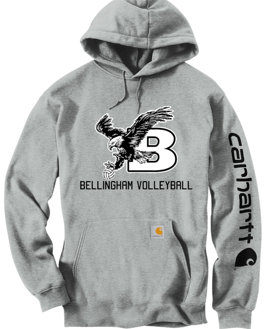 Bellingham Volleyball Side Out Carhartt hoodie
