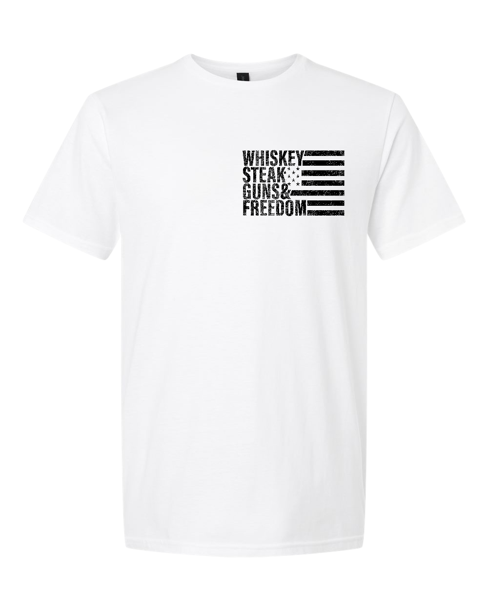 Whiskey steak guns and freedom Graphic Tees / T-shirts