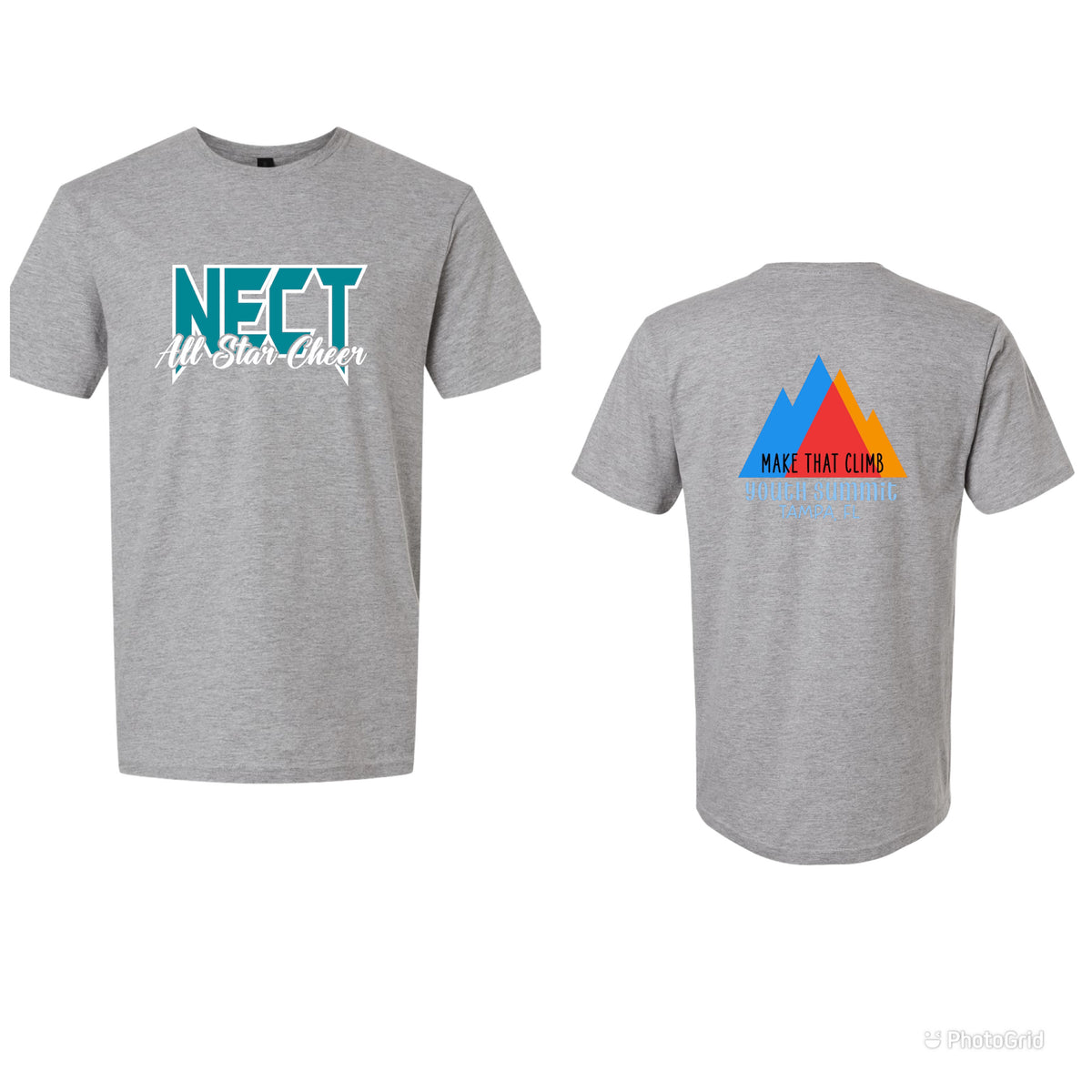 NECT SUMMIT BOUND UNISEX TSHIRTS