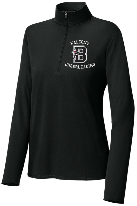 Bellingham Falcons Womens Sport Tek lightweight Micropique 1/4 zip
