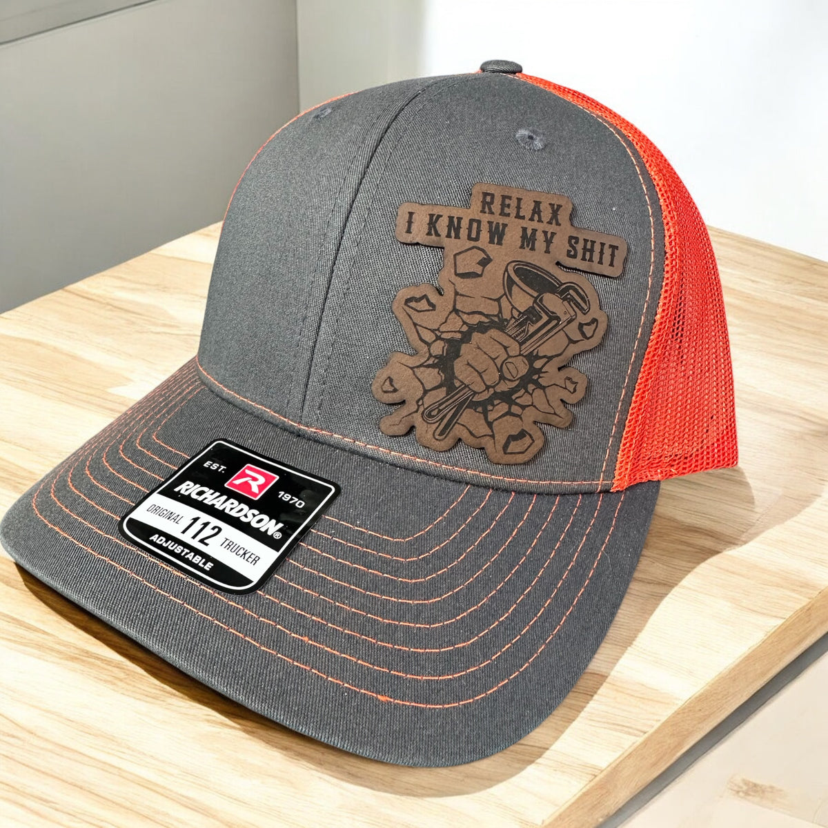 Gifts for plumbers- Funny handmade hats for plumbers