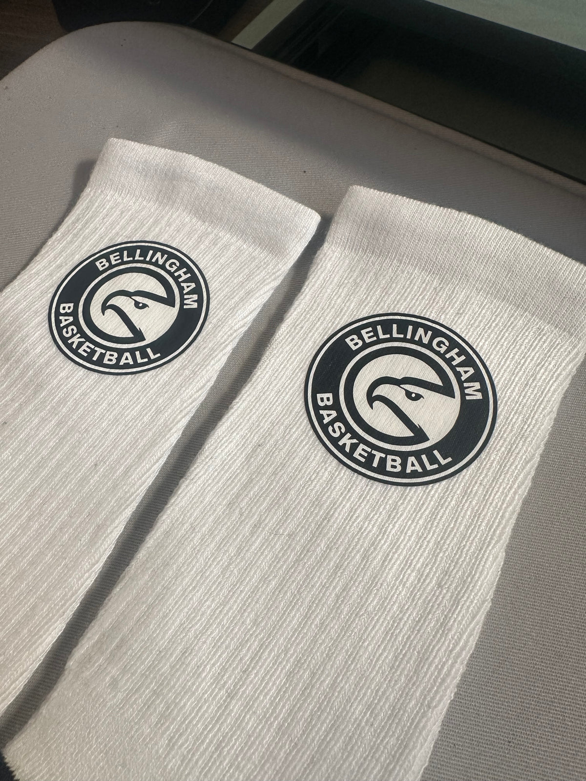 Bellingham Basketball layup Socks