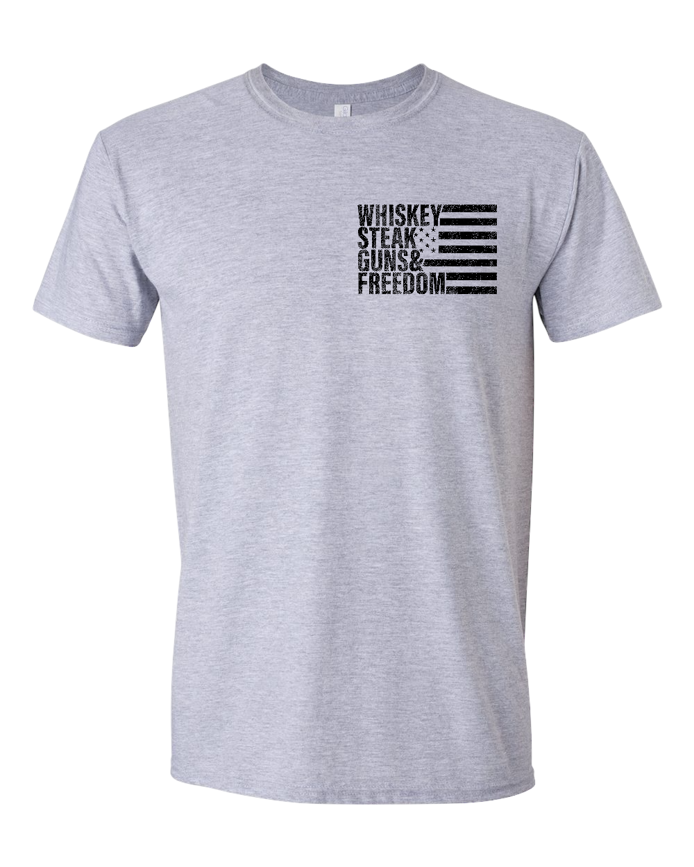 Whiskey steak guns and freedom Graphic Tees / T-shirts