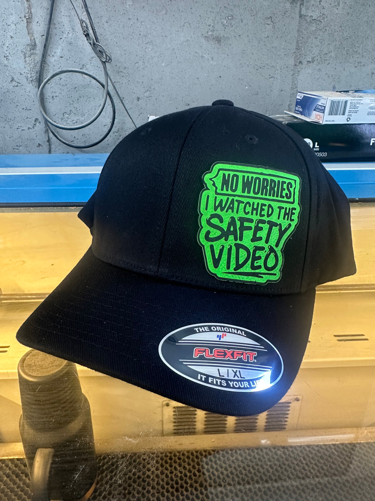 No worries I watched the safety video-Mens workwear Mens Hats, Mens casual everyday hat