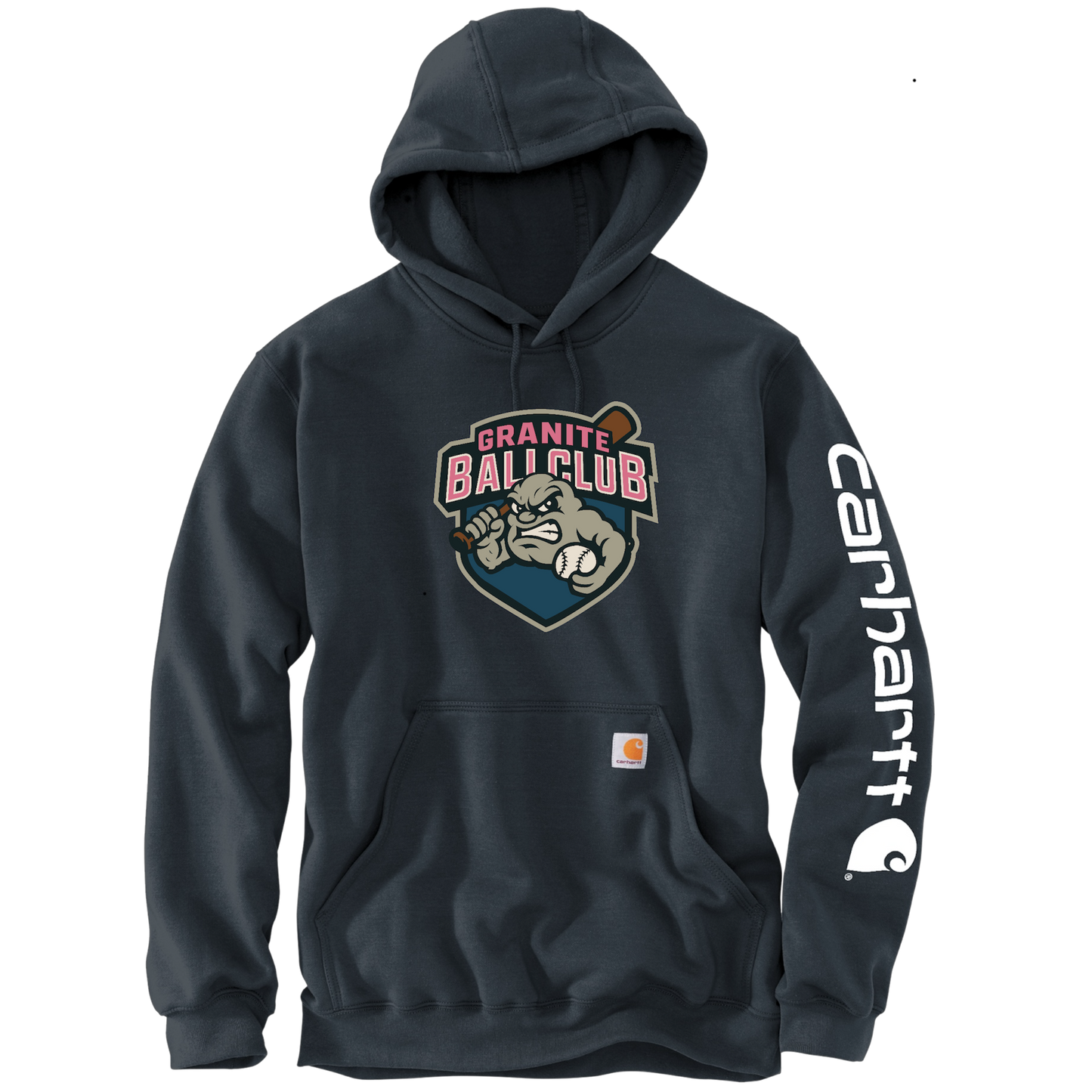 Granite Logo Double Header Carhartt hoodie
