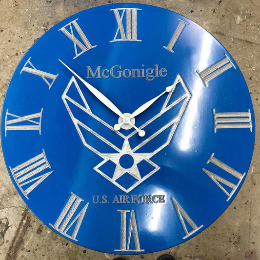 Military Clocks For Veterans Marines, Navy, Coast Guard, Airforce, Army, and even VFW