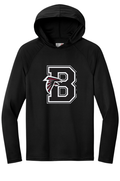 Bellingham Falcons performance long sleeve hooded tshirt