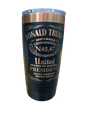 Trump 45 & 47 whiskey inspired tumbler