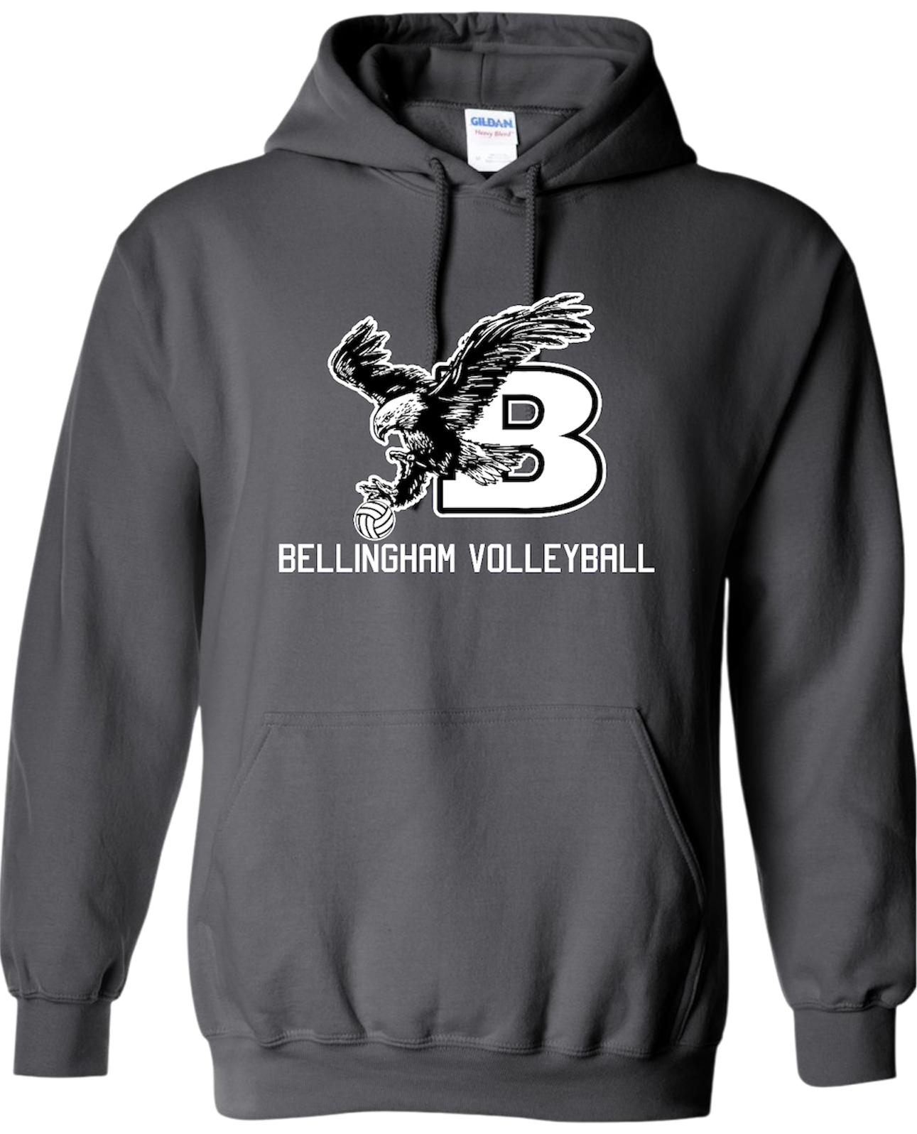 Bellingham Volleyball Side out heavy blend Hoodie