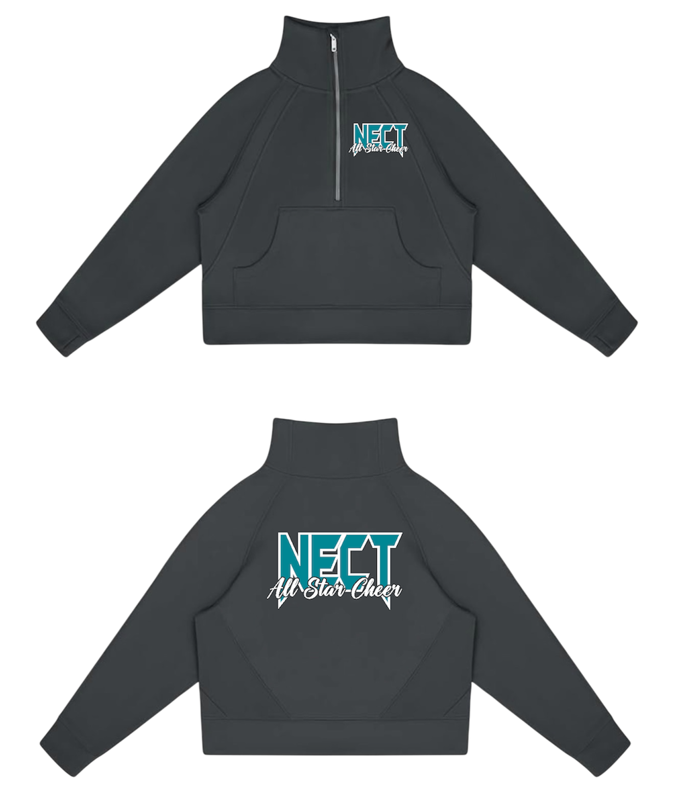 NECT Crop 1/2 zip