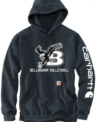 Bellingham Volleyball Side Out Carhartt hoodie