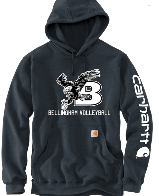 Bellingham Volleyball Side Out Carhartt hoodie