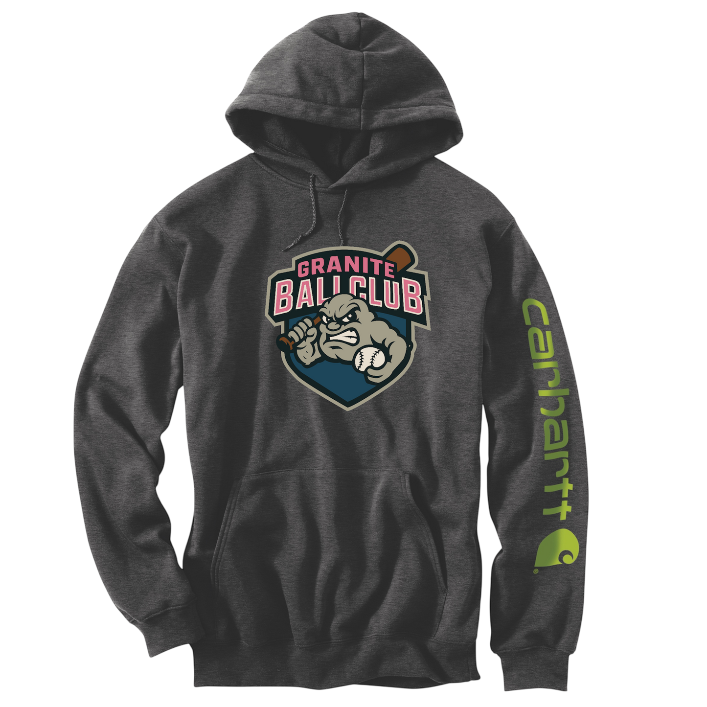 Granite Logo Double Header Carhartt hoodie