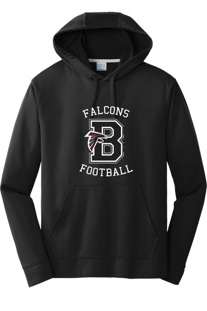 Bellingham Falcons performance fleece hoodie