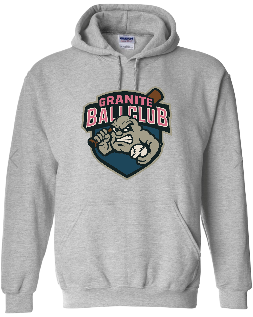 Granite Logo heavy blend Dugout Hoodie
