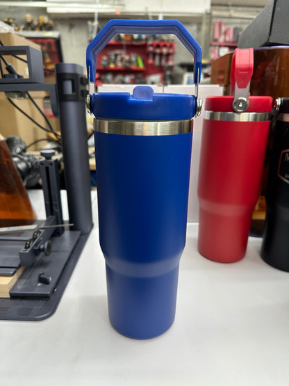 Freedom 30oz stainless steel double sided engraved water bottles