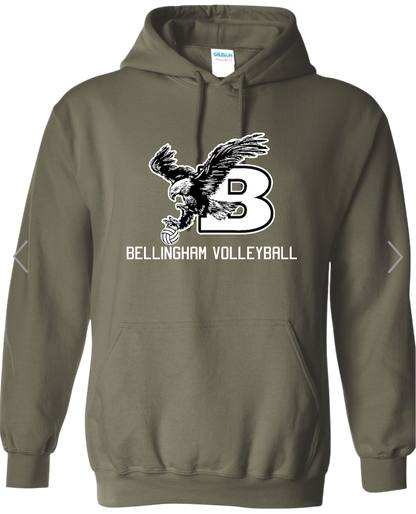 Bellingham Volleyball Side out heavy blend Hoodie