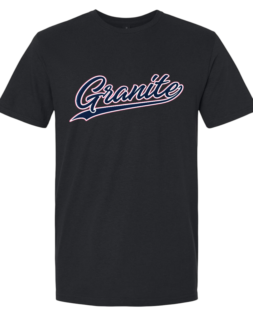 Granite Script softstyle Bleacher tshirt (unisex)