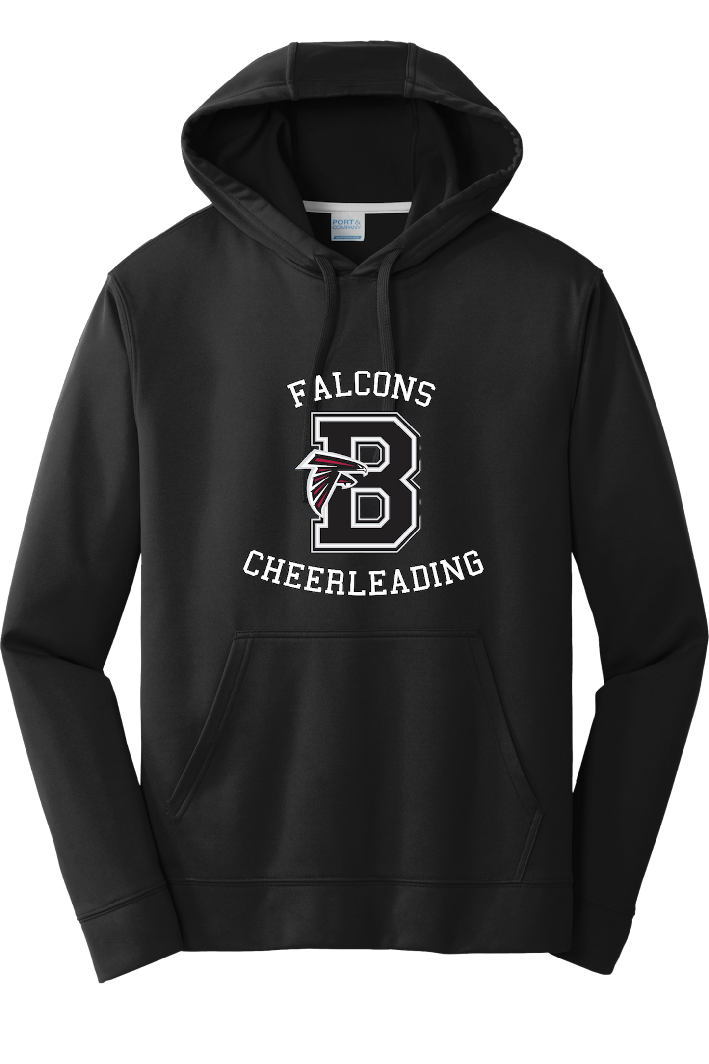 Bellingham Falcons performance fleece hoodie