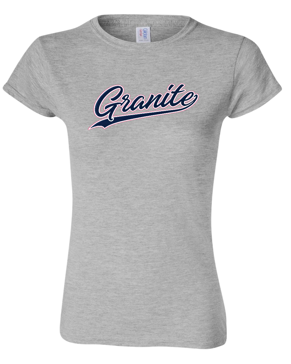 Granite Script women’s Bleacher tshirt