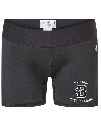 Bellingham Falcons Cheer compression shorts