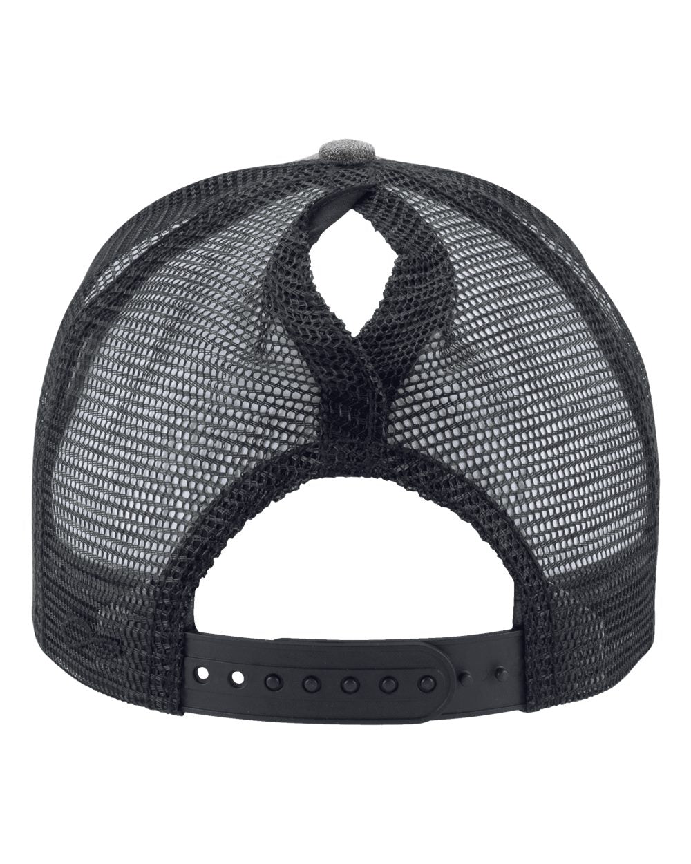 Granite Mom concealed Ponytail hat