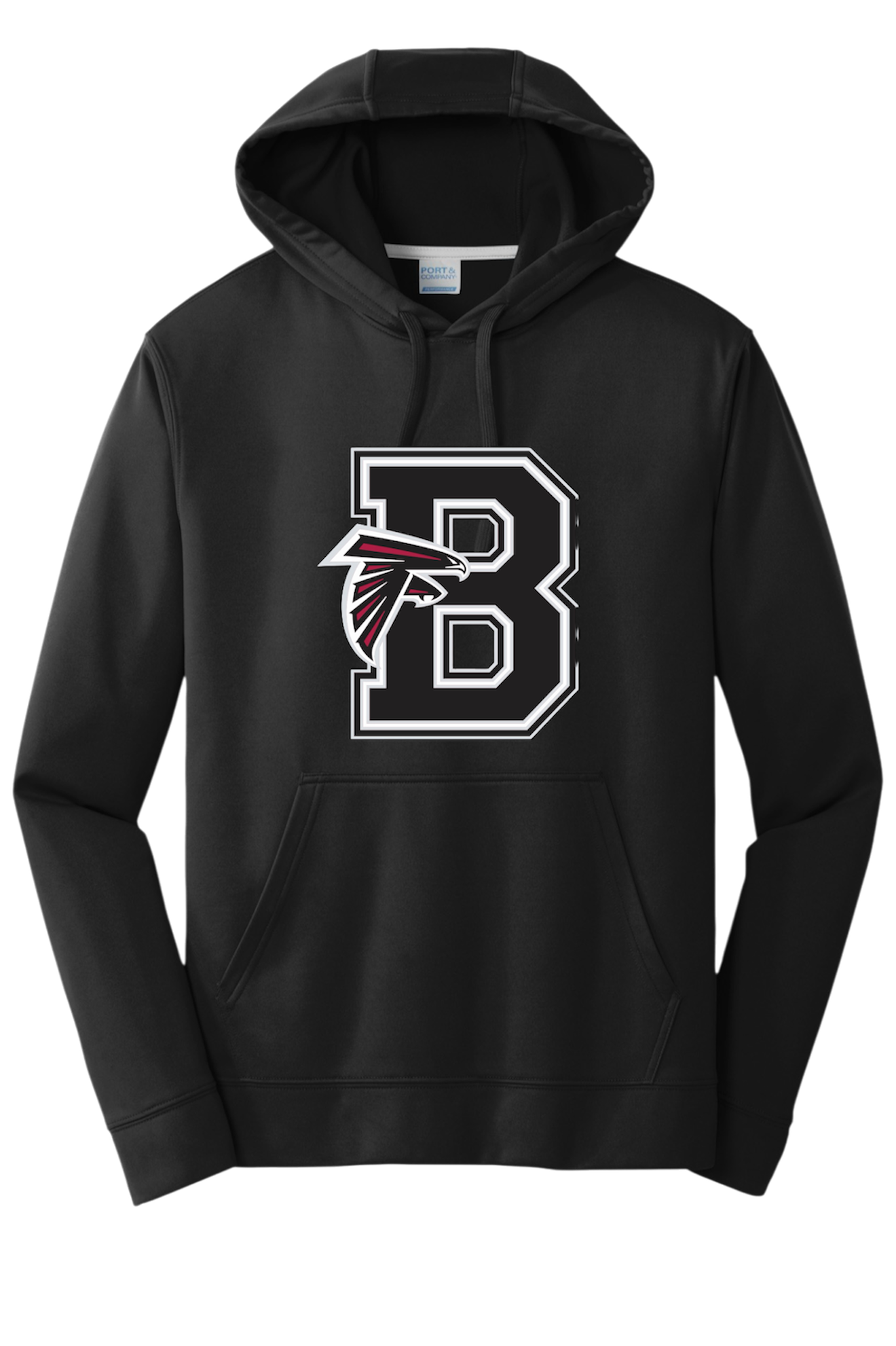 Bellingham Falcons performance fleece hoodie