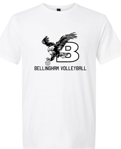 Bellingham Volleyball softstyle tshirt (unisex)
