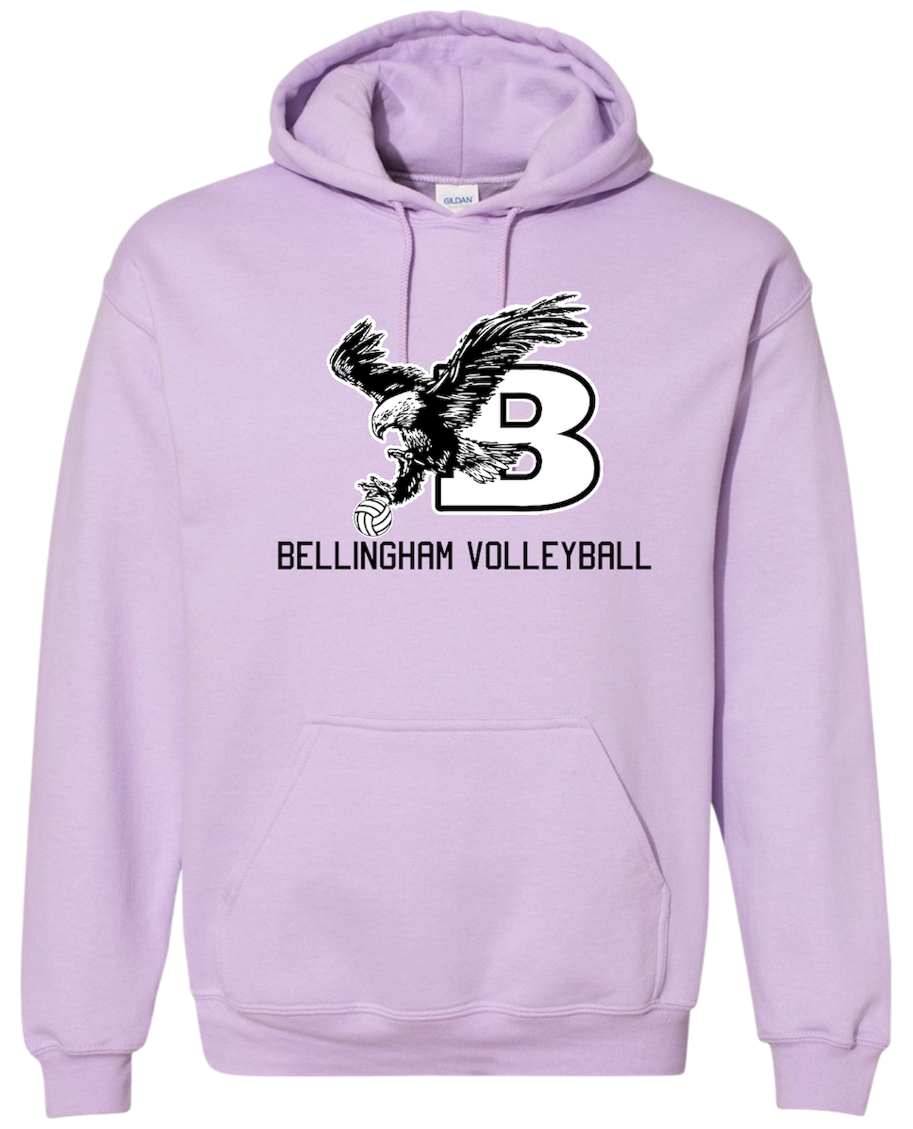 Bellingham Volleyball Side out heavy blend Hoodie