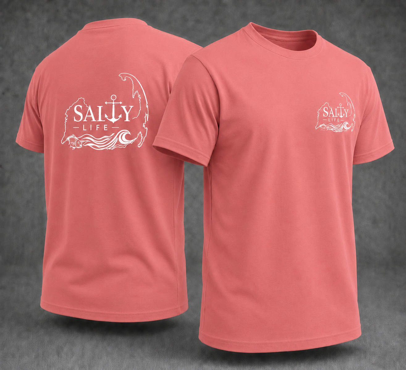 New England Salty Life Tshirts