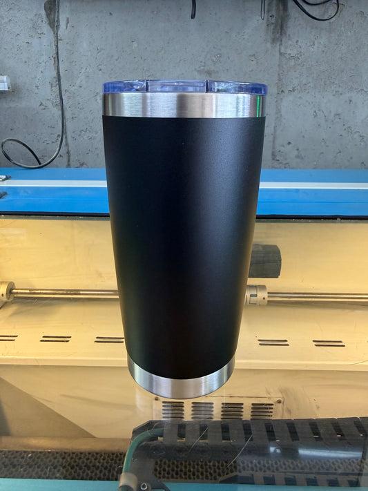 20 oz stainless steal coffee tumbler Black  (unbranded)