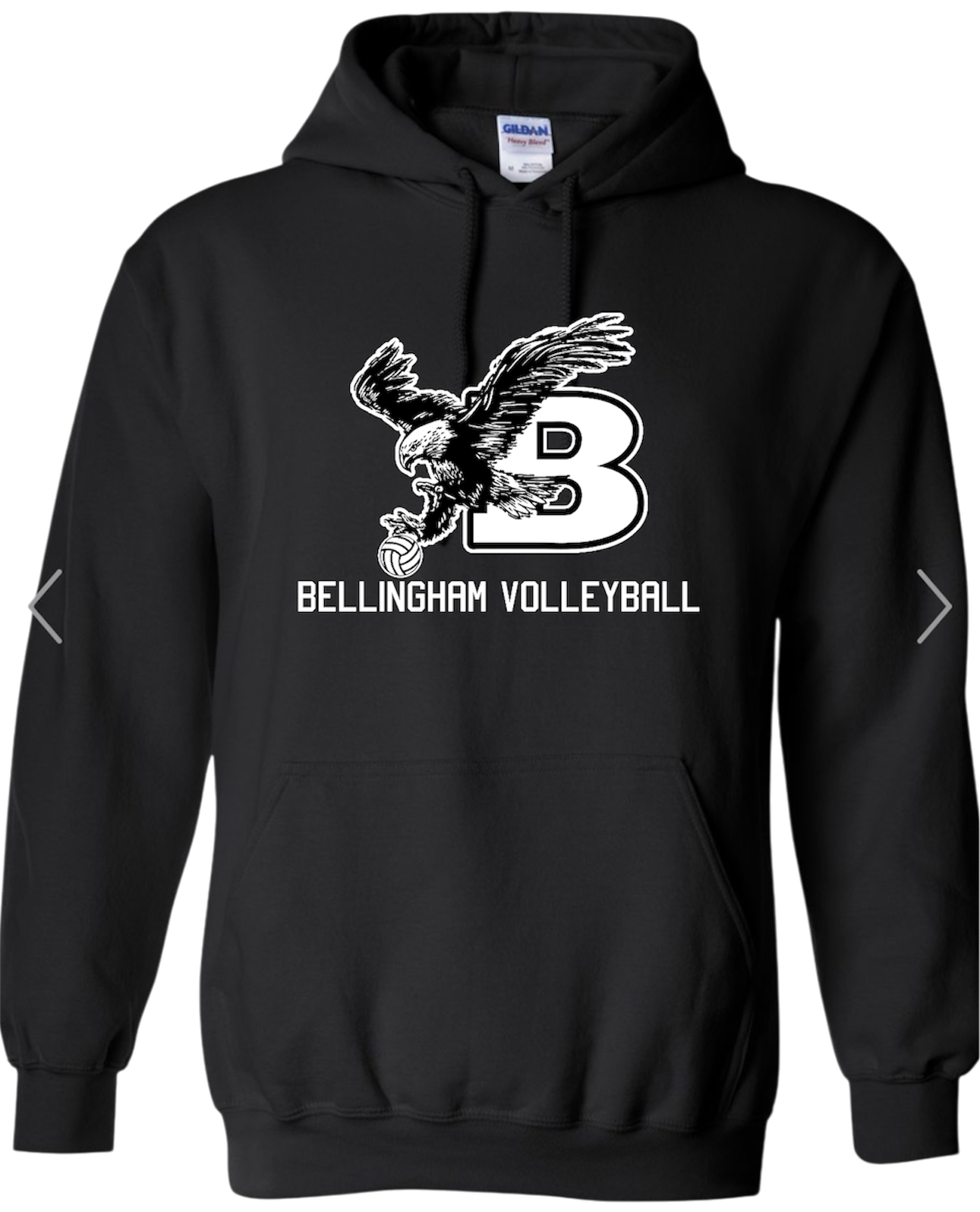 Bellingham Volleyball Side out heavy blend Hoodie