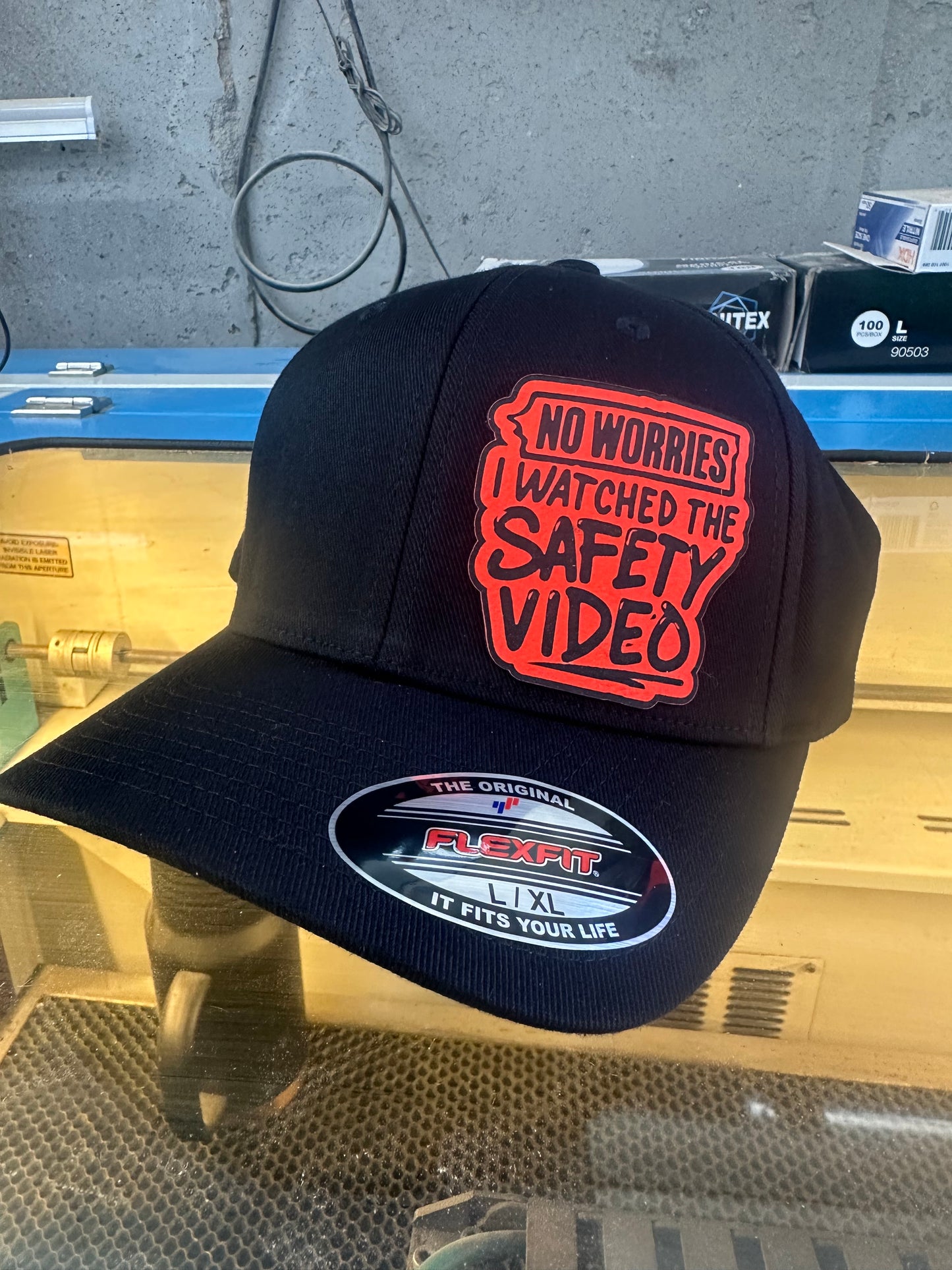 No worries I watched the safety video-Mens workwear Mens Hats, Mens casual everyday hat