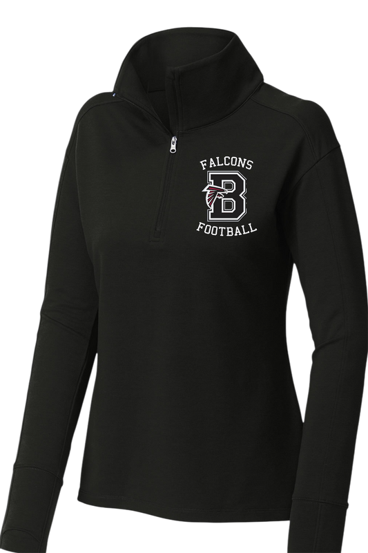 Bellingham Falcons Womens Sport Tek lightweight Micropique 1/4 zip