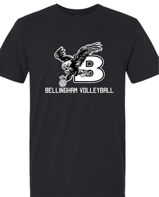 Bellingham Volleyball softstyle tshirt (unisex)