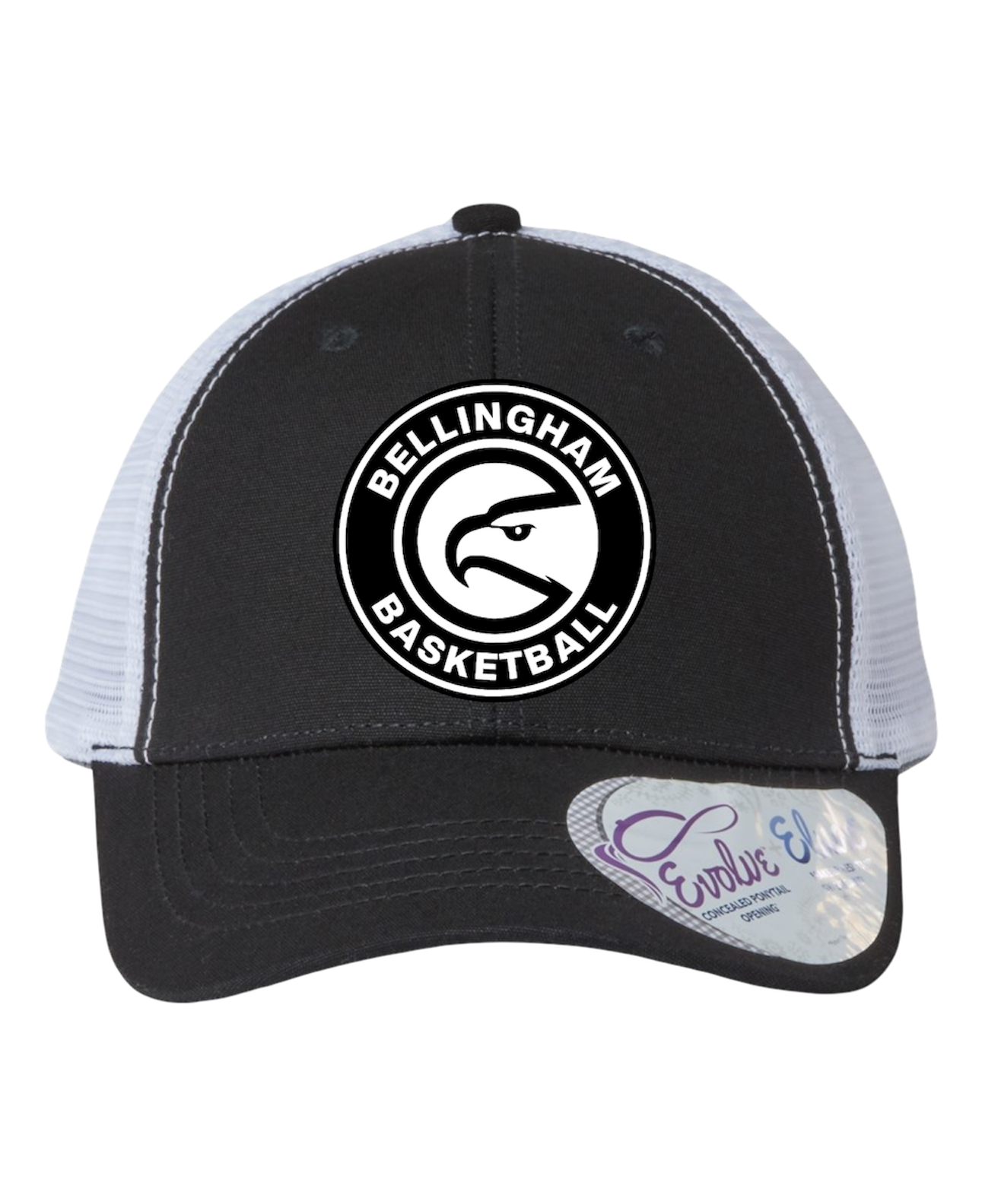 Bellingham Basketball Free Throw Women's ponytail hat