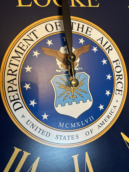 Military Clocks For Veterans Marines, Navy, Coast Guard, Airforce, Army, and even VFW