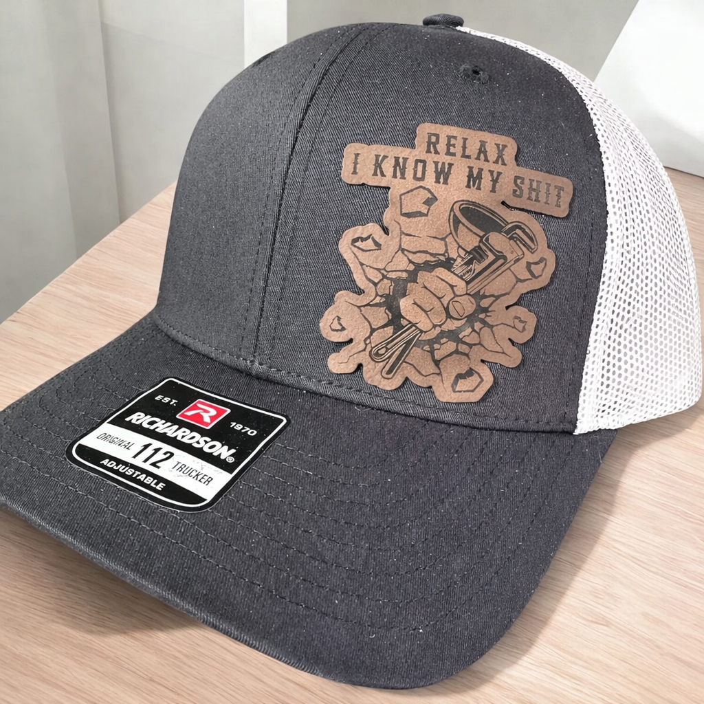 Gifts for plumbers- Funny handmade hats for plumbers