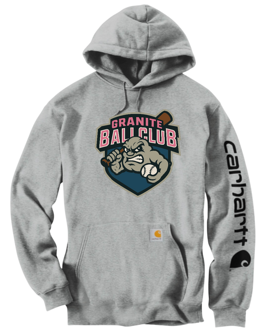 Granite Logo Double Header Carhartt hoodie