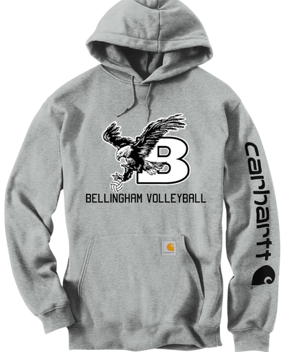 Bellingham Volleyball Side Out Carhartt hoodie
