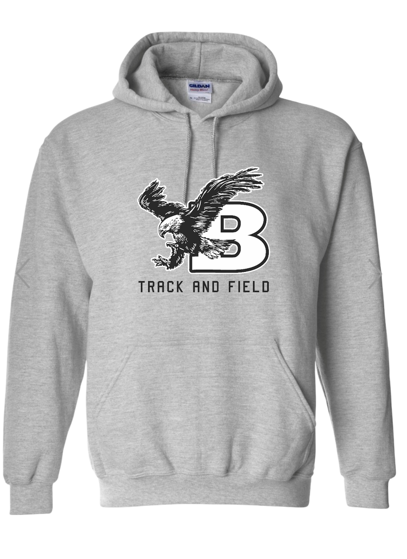 Bellingham Track and Field Heavy Blend hoodie (unisex)