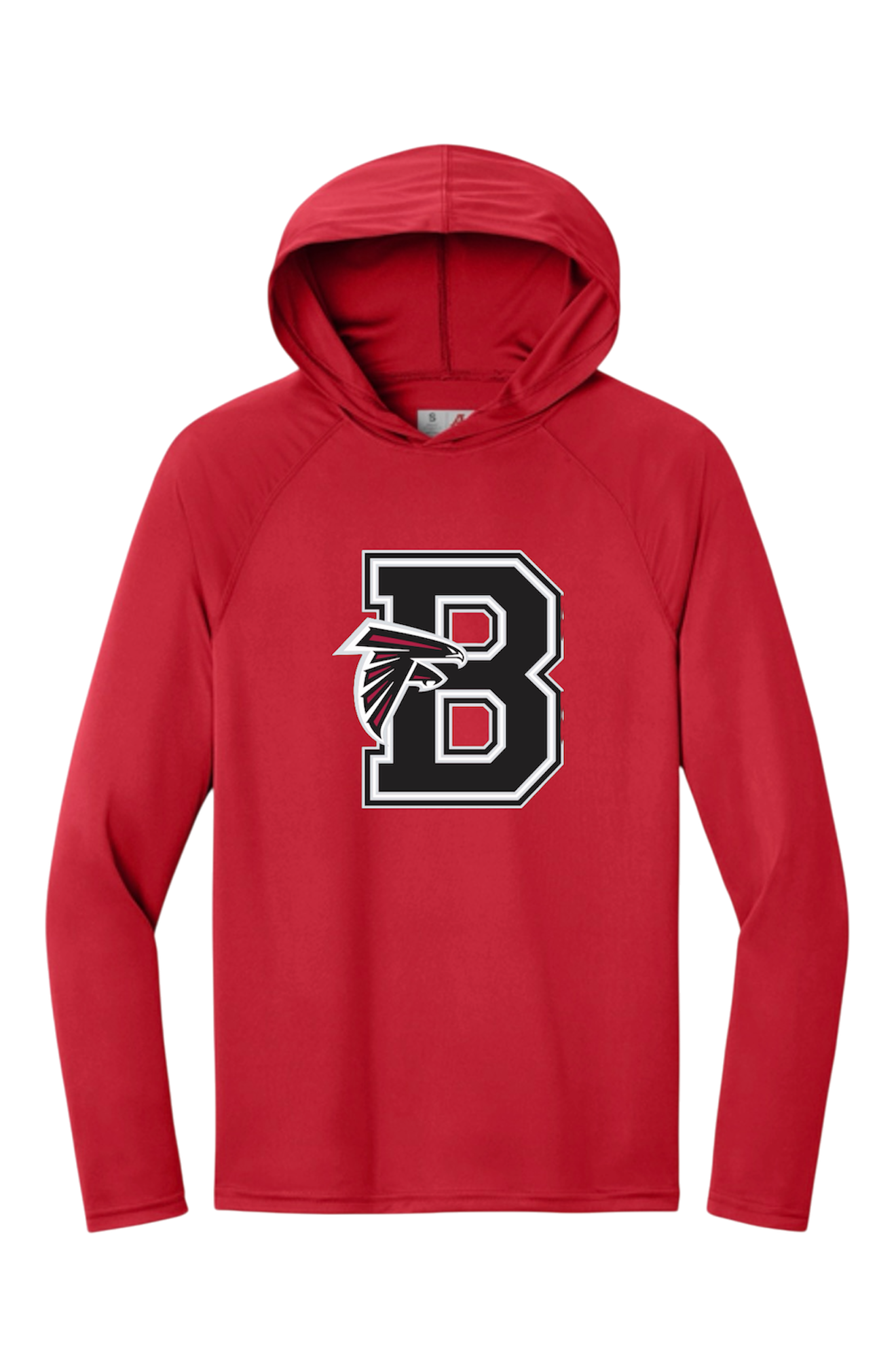 Bellingham Falcons performance long sleeve hooded tshirt