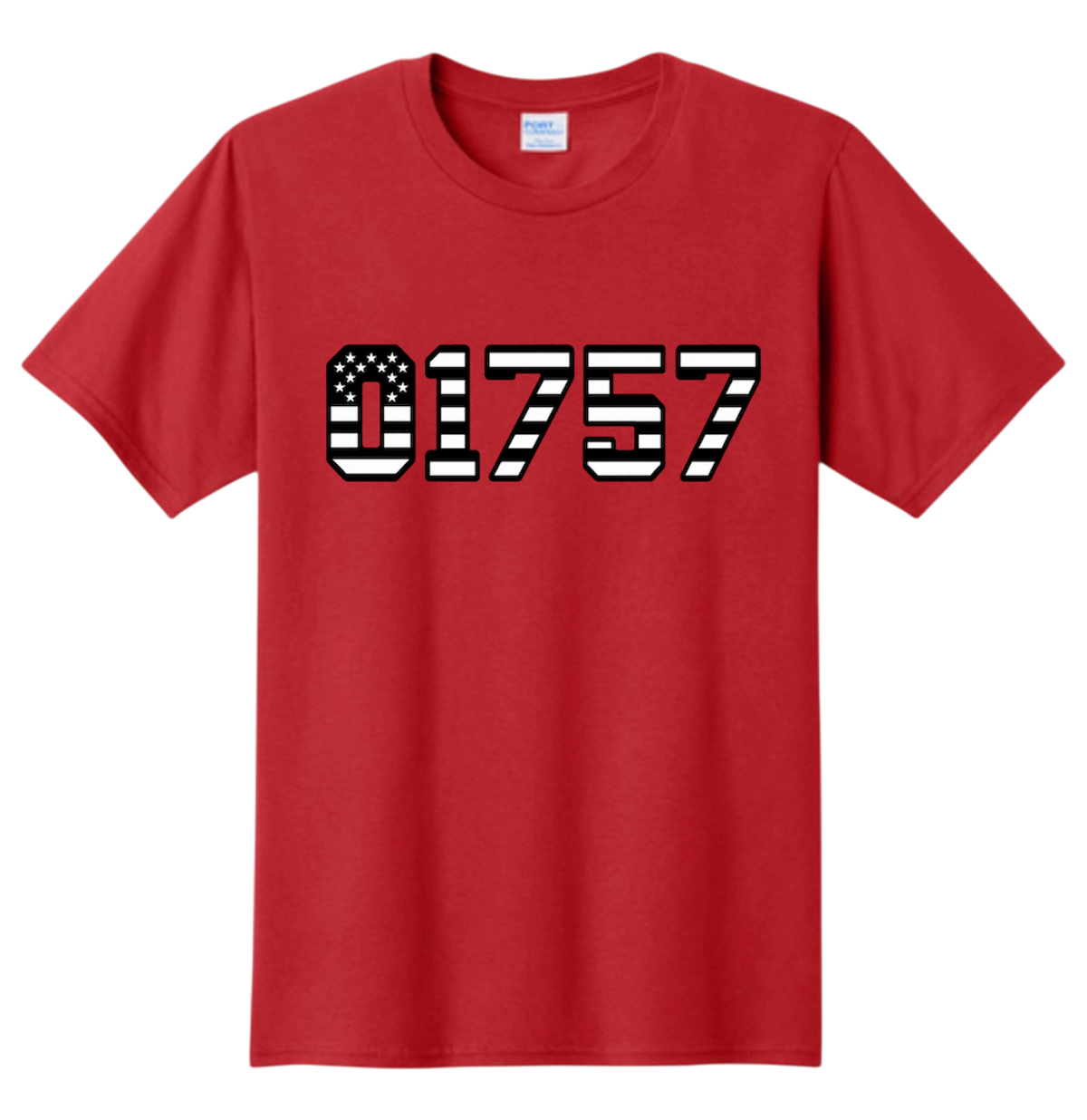 American Flag Zip code tshirts